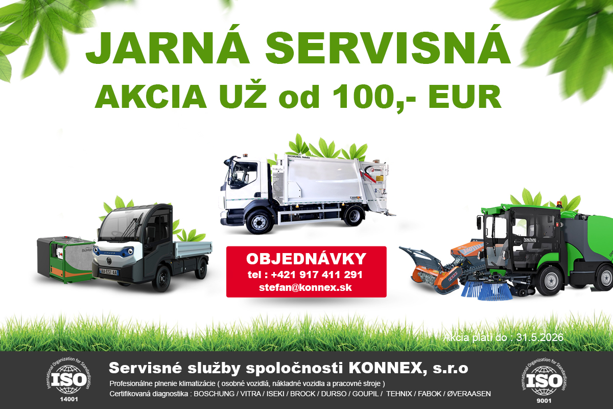 Jarná servisná akcia pre komunálnu techniku a vozidlá1